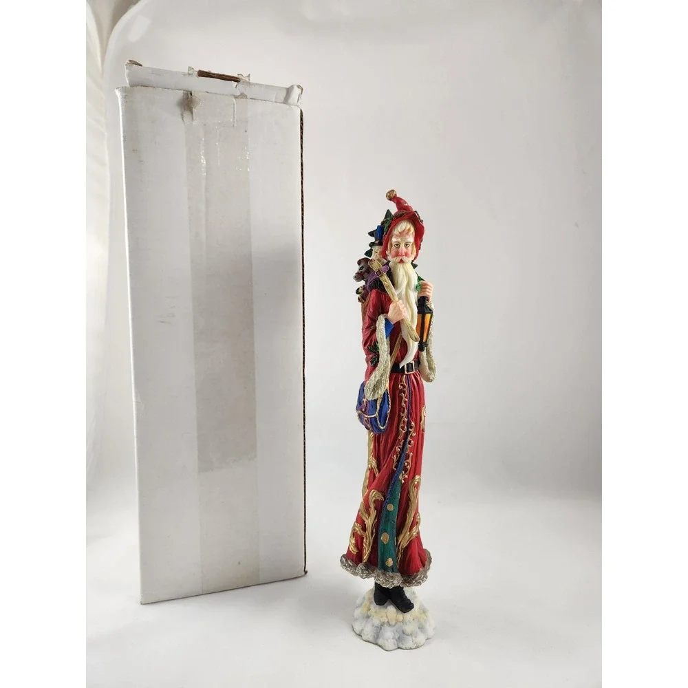 Lenox 1995 Pencil Santa Figurine with Box and COA The Old World Santa
